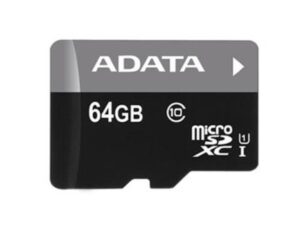 MEMORIA MICRO SD ADATA CLASE 10 + SD 64GB CLASE 10 UHS-1
