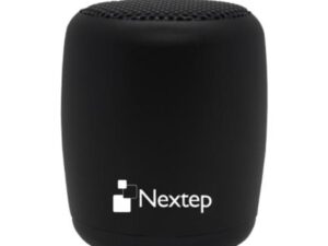 Mini Bocina Nextep Bluetooth Manos Libres con Botón para Selfies Color Negro