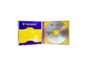 DVD+RW VERBATIM 4.7GB DL+4X BRANDED SINGLE J/C