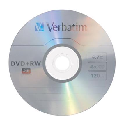 DVD-RW VERBATIM 4.7GB DL+4X SINGLE J/C - Imagen 2