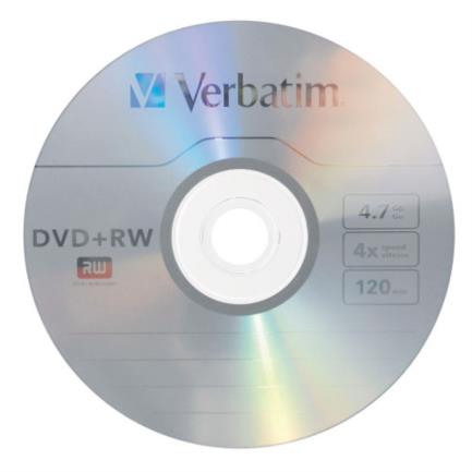 DVD+RW Verbatim 4X 4.7 GB 10PK Slim Case - Imagen 2